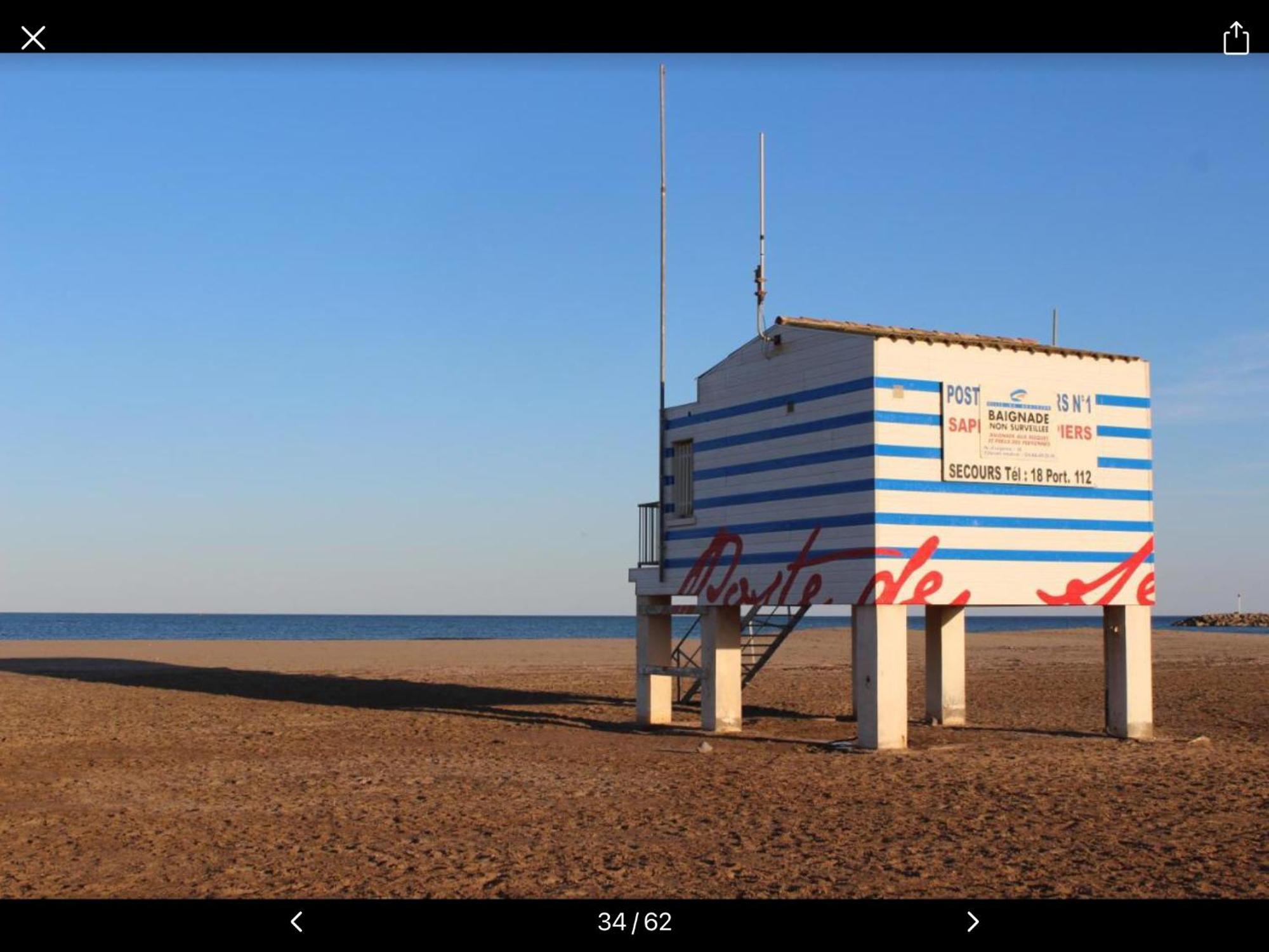Maison Chalet 200 M De La Plage Climatisation Et Wifi Gruissan Kültér fotó